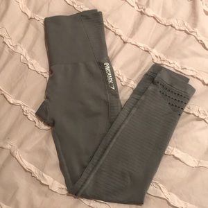Gray Gymshark Seamless Leggings
